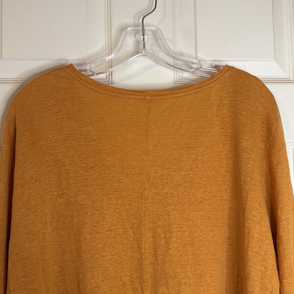 NEW Eileen Fisher Set Of 2 V-neck Tunic Tops Orange And Pink Sz XL - Picture 9 of 13